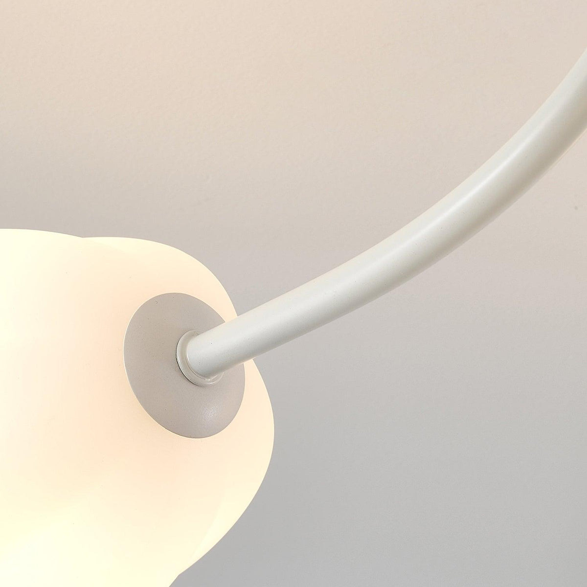White Tulip Ceiling Light