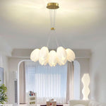 White Tulip Chandelier
