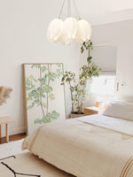 White Tulip Chandelier