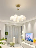 White Tulip Chandelier