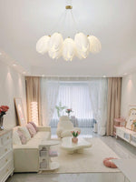 White Tulip Chandelier