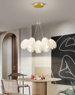 White Tulip Chandelier