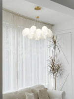 White Tulip Chandelier