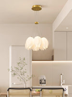 White Tulip Chandelier