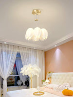 White Tulip Chandelier
