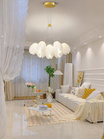 White Tulip Chandelier