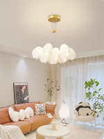 White Tulip Chandelier