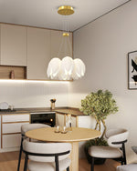 White Tulip Chandelier