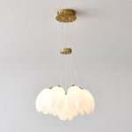 White Tulip Chandelier