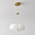 White Tulip Chandelier