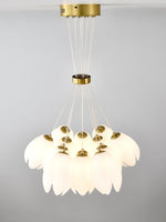 White Tulip Chandelier