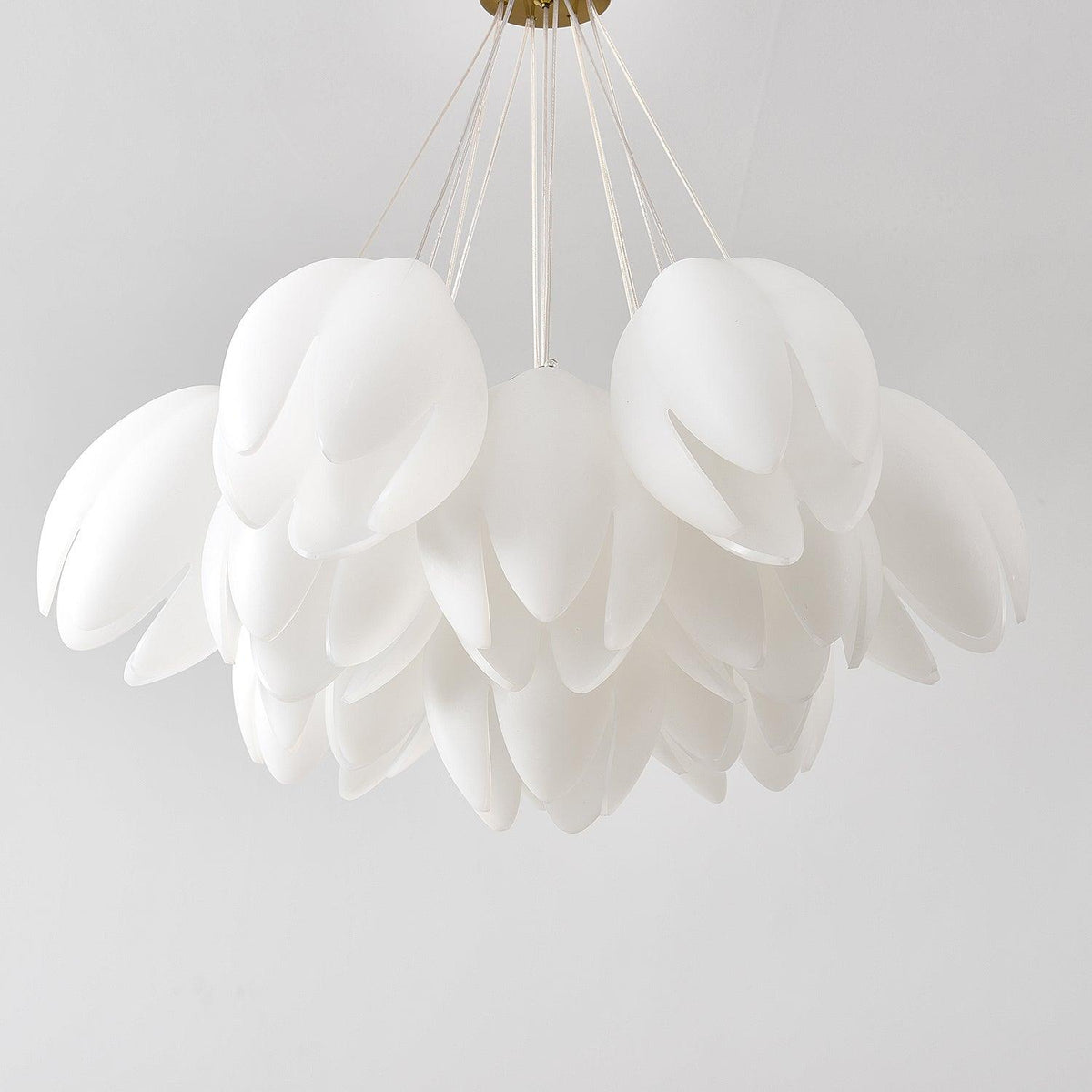 White Tulip Chandelier