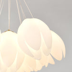 White Tulip Chandelier