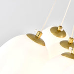 White Tulip Chandelier