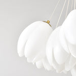 White Tulip Chandelier