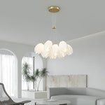 White Tulip Chandelier