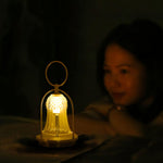 Wind Chime Portable Battery Table Lamp