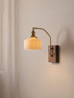 Wood Ceramic Century Sconce