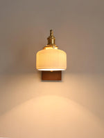 Wood Ceramic Century Sconce