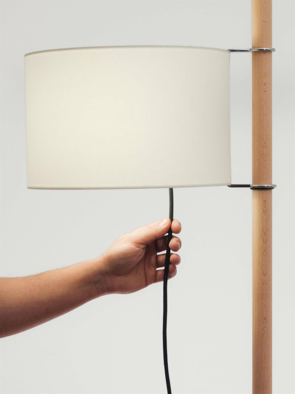 Wood Tmm Floor Lamp 11.8"