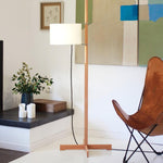 Wood Tmm Floor Lamp 11.8"
