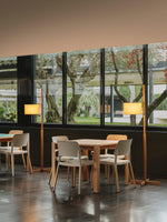 Wood Tmm Floor Lamp 11.8"