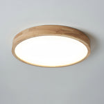 Wooden Geometric Ceiling Light