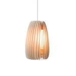 Wooden Orb Pendant Lamp