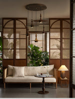 Wooden Spin Pendant Light