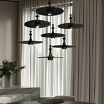 Wooden Spin Pendant Light