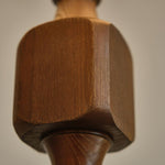 Wooden Square Stack Floor Lamp 19.7"