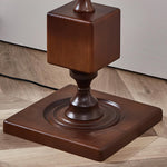 Wooden Square Stack Floor Lamp 19.7"