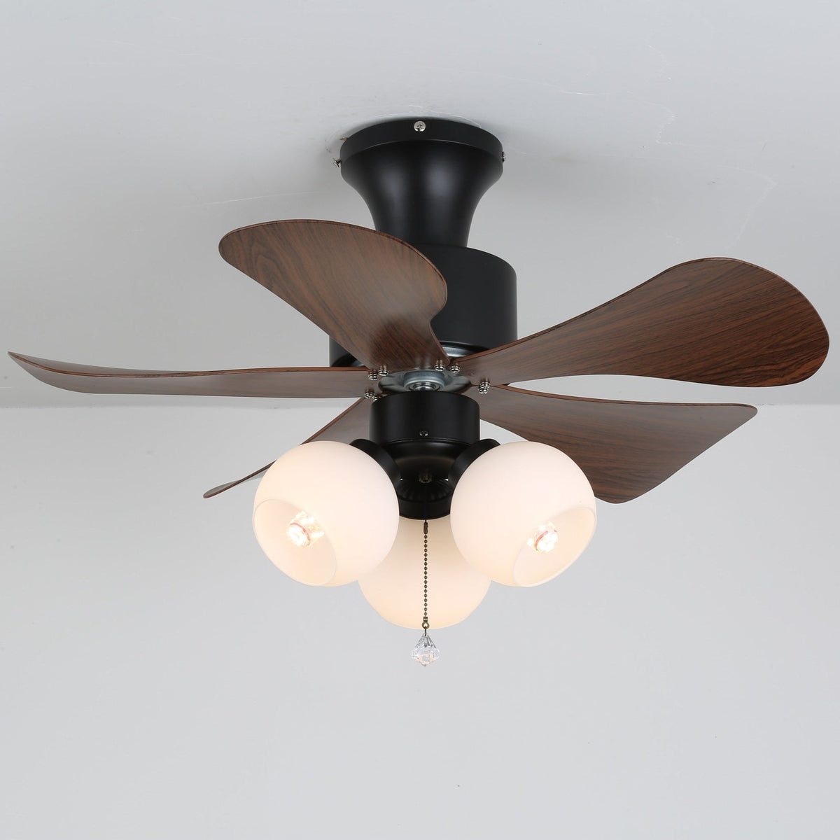 Woodgrain Charm Ceiling Fan Light