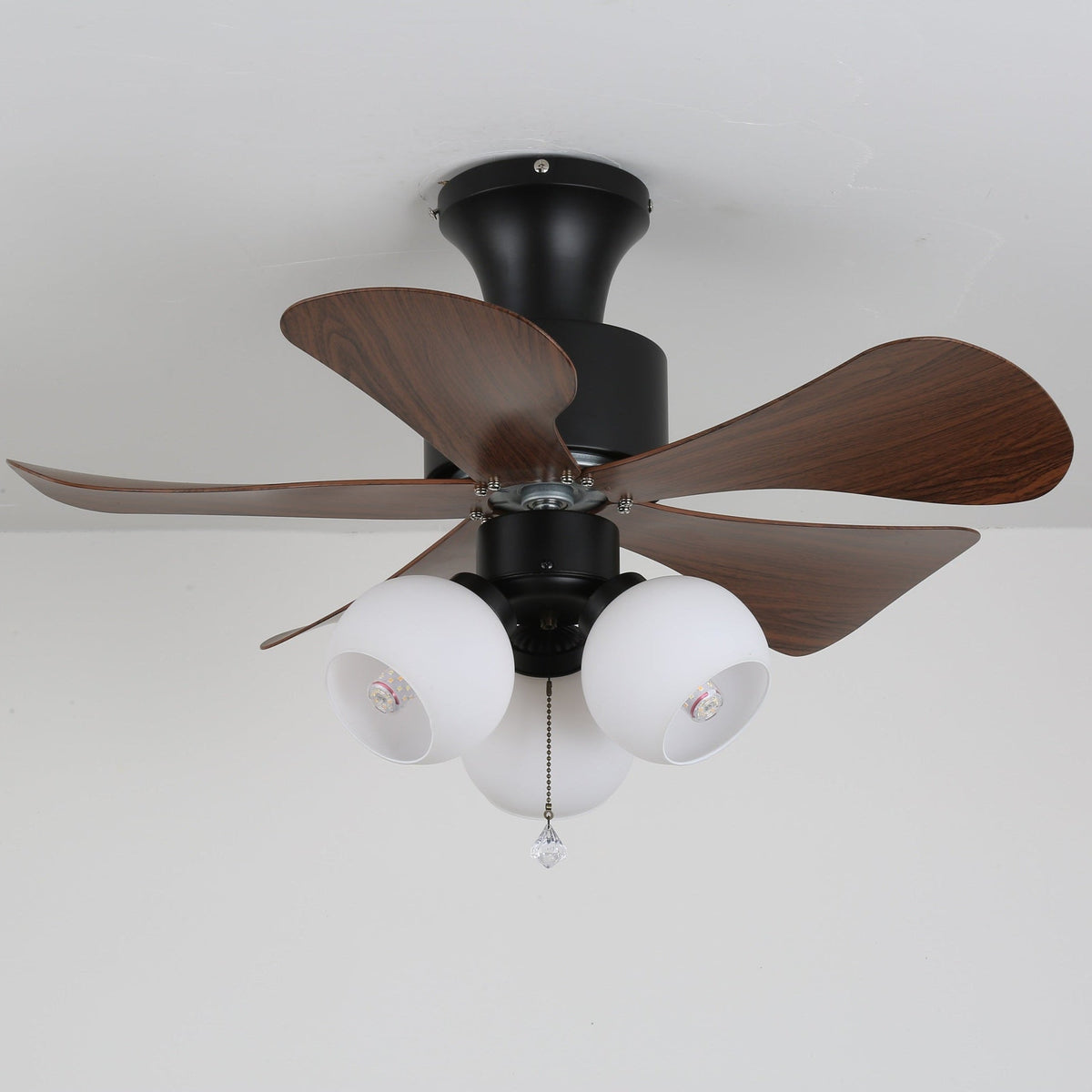 Woodgrain Charm Ceiling Fan Light