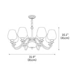 Woodland Jar Chandelier