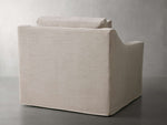 Ashby Slipcovered Swivel Chair