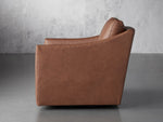 Branson Leather Swivel Chair