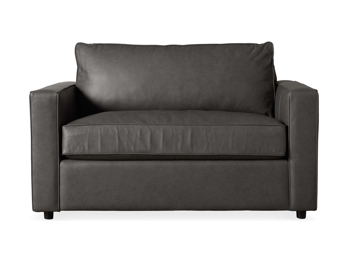 Filmore Leather Twin Air Sleeper Chair
