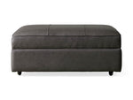 Filmore Leather Storage Ottoman