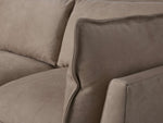 Owen Nubuck Leather Five-Piece Sectional