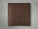 Vernon Leather Ottoman