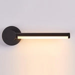 Rectangular Shaped Thin Long Style Wall Sconces with Aluminum Acrylic Design