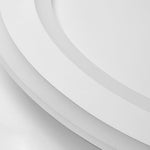 Unique Flush Mount Lighting Circle Shaped Iron Acrylic Light with Spotlight