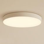 16'' Round Dimmable Modern Flush Mount Lighting with Remote