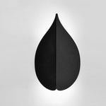 Soft Warm White Modern Leaf Shaped Wall Sconces