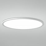 16'' Modern LED Ultrathin White Black Flush Mount Lights Circle Ceiling Lights