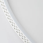 Modern Round Dimmable Flush Mount Lights LED Ceiling Light with Hollow Edge