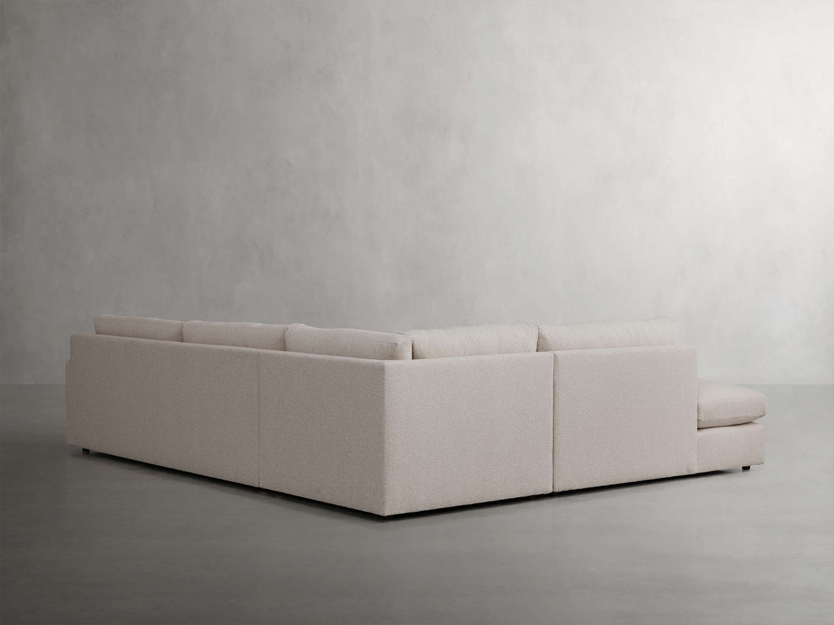 Kipton Three-Piece Bumper Sectional