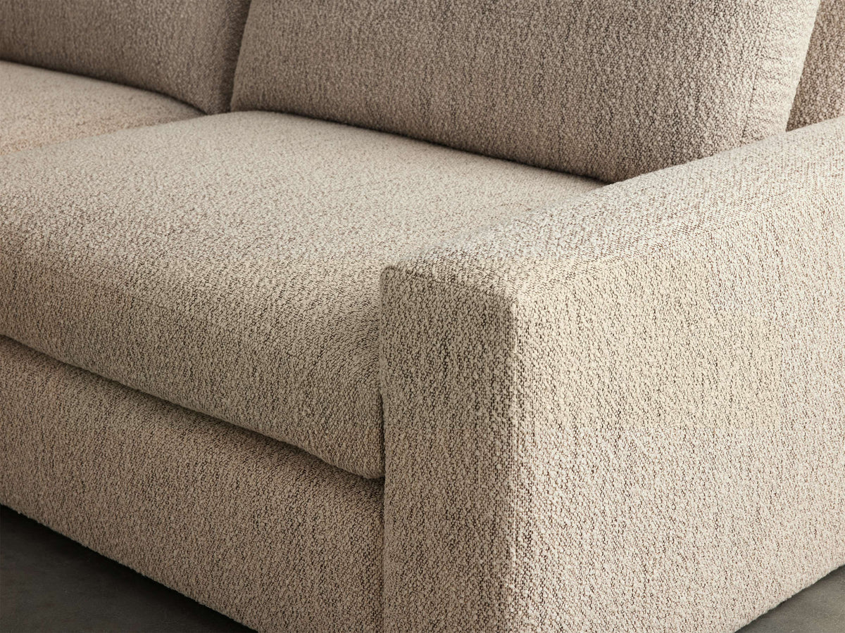 Kipton Wide Arm Three-Piece Modular Sofa