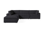 Beale Five-Piece Sectional with Ottoman